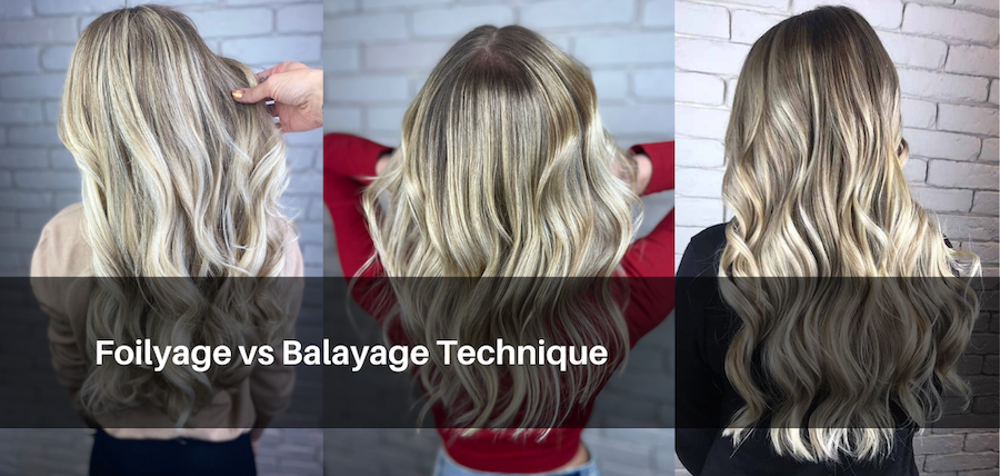 How to do a Balayage with Foils! Easy Foilayage Hair Technique