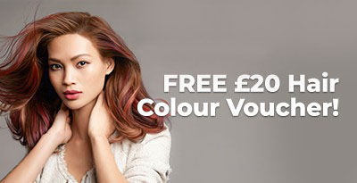 Free £20 Hair Salon Colour Voucher